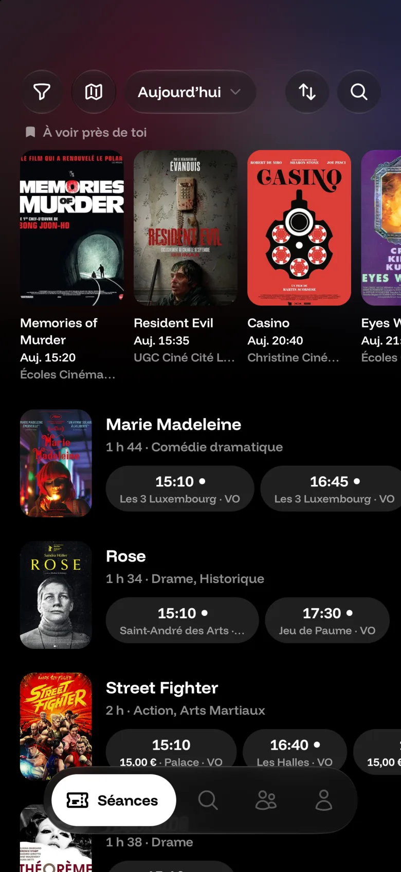 Ta liste « À voir », près de chez toi